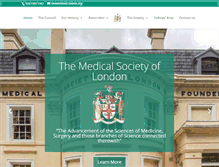 Tablet Screenshot of medsoclondon.org